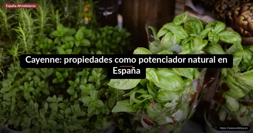 Cayenne: propiedades como potenciador natural en España 2 Cayenne: propiedades como potenciador natural en España