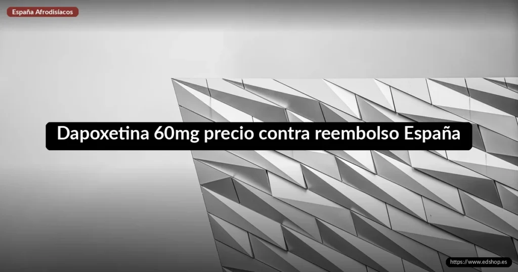 Dapoxetina 60mg precio contra reembolso España 10 Dapoxetina 60mg precio contra reembolso España