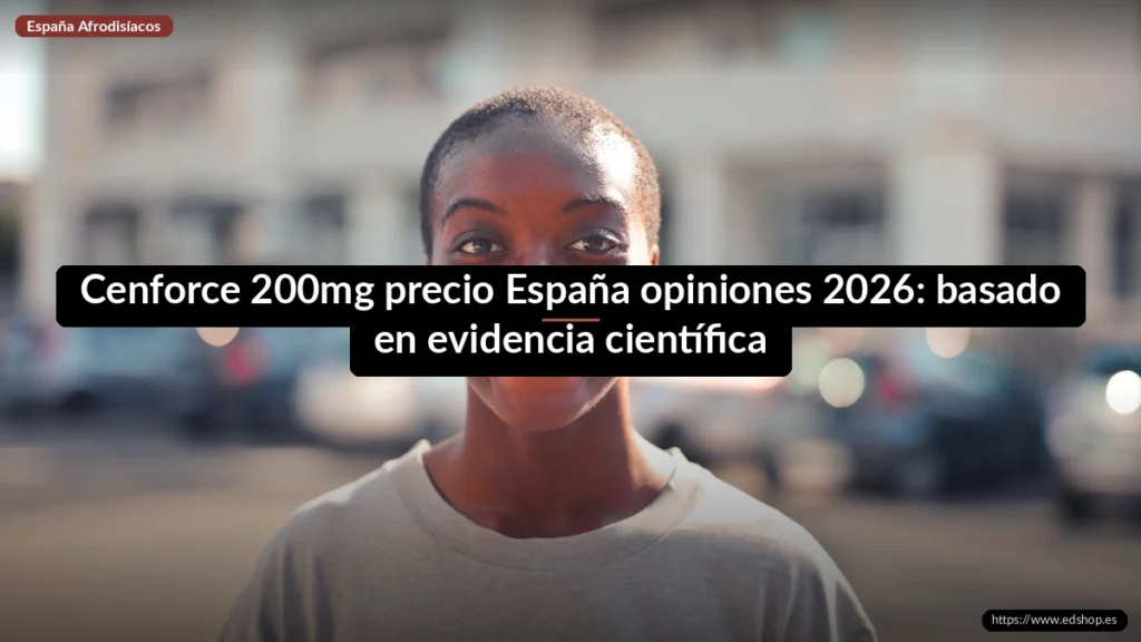Cenforce 200mg precio España opiniones 2026: basado en evidencia científica