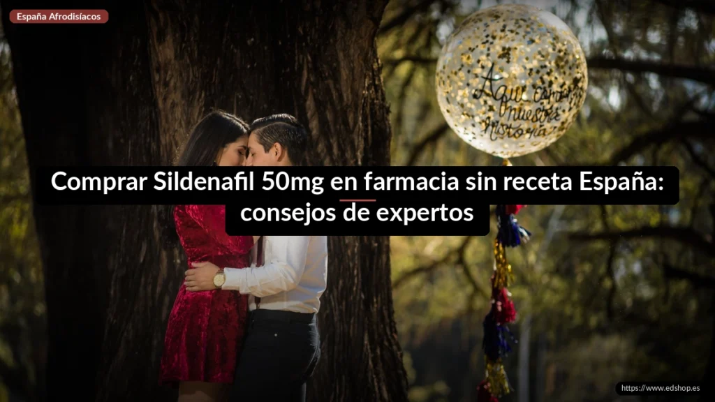 Comprar Sildenafil 50mg en farmacia sin receta España: consejos de expertos