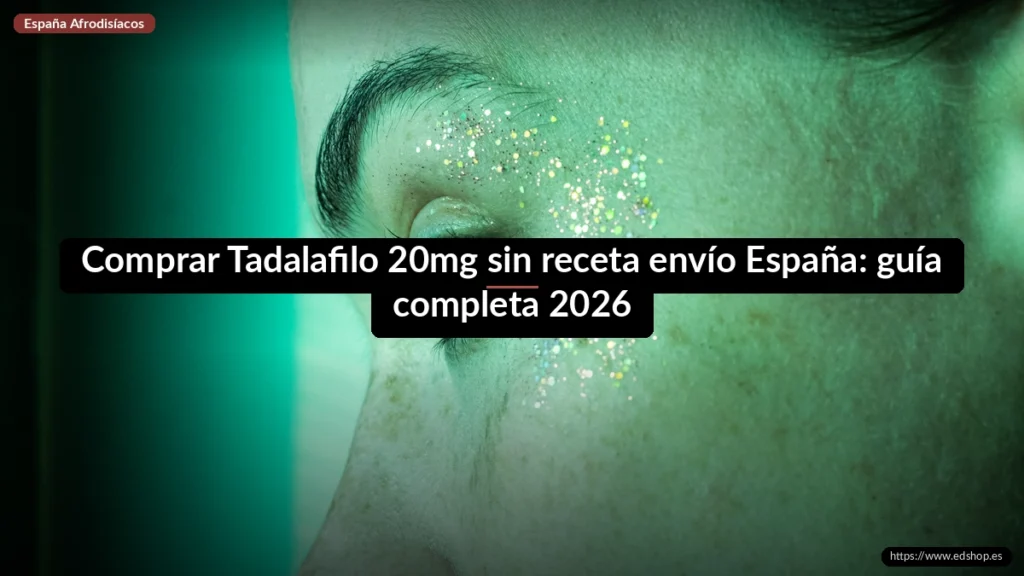 Comprar Tadalafilo 20mg sin receta envío España: guía completa 2026 5 Comprar Tadalafilo 20mg sin receta envío España: guía completa 2026