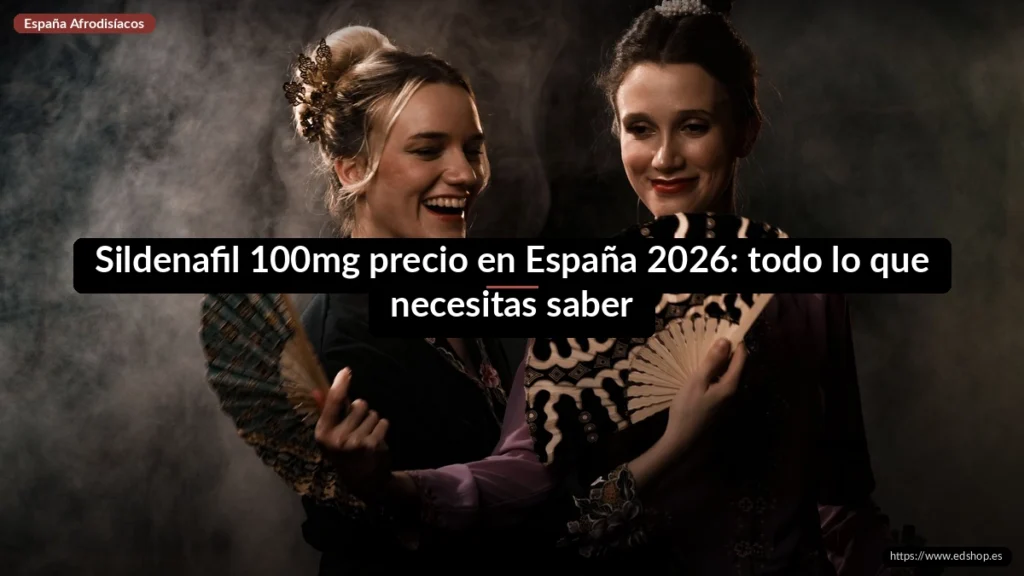 Sildenafil 100mg precio en España 2026: todo lo que necesitas saber