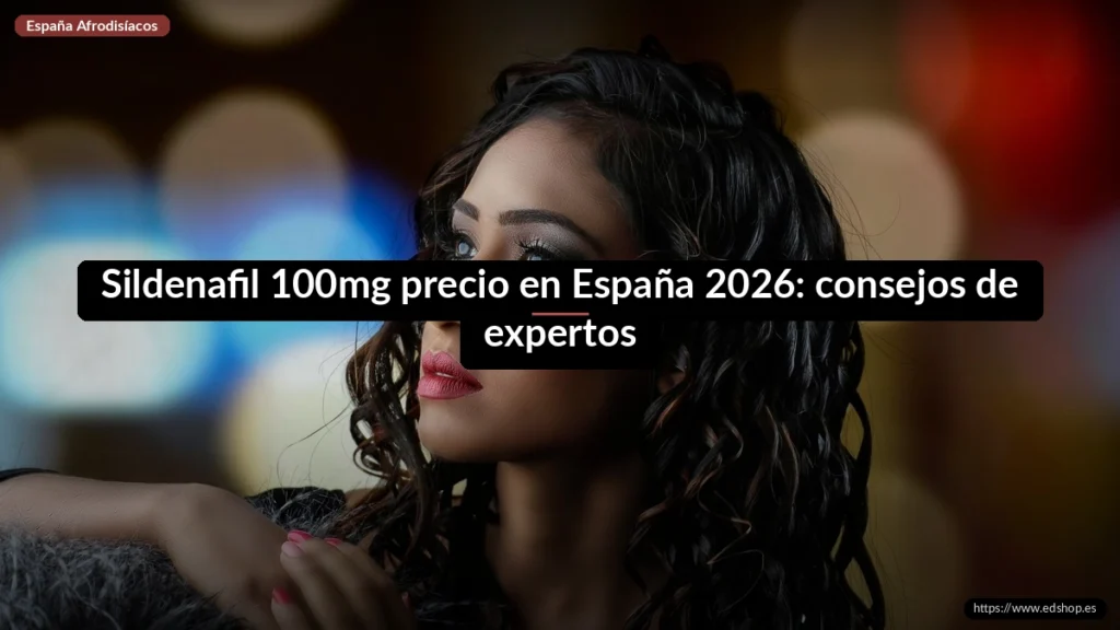 Sildenafil 100mg precio en España 2026: consejos de expertos 1 Sildenafil 100mg precio en España 2026: consejos de expertos