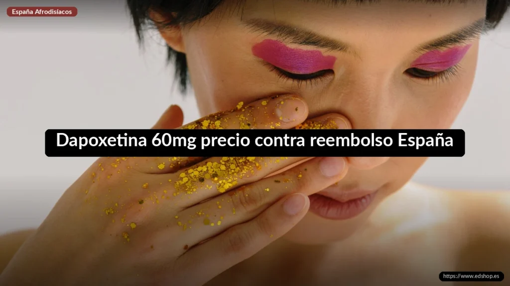 Dapoxetina 60mg precio contra reembolso España
